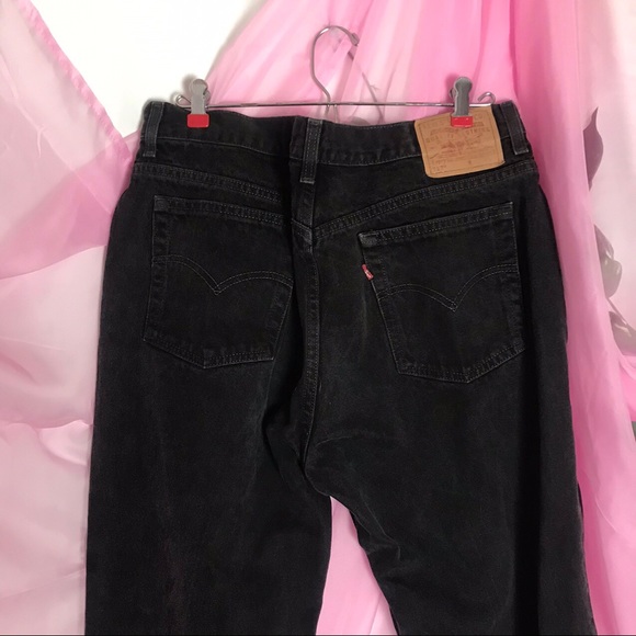 Vintage womans black red tab levis - Picture 3 of 4